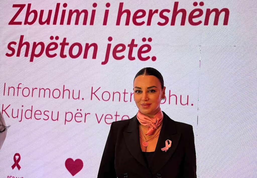 Mirjeta Durmishi me mesazh në Tetorin Rozë   Mos e shtyj  kontrollohu sot 