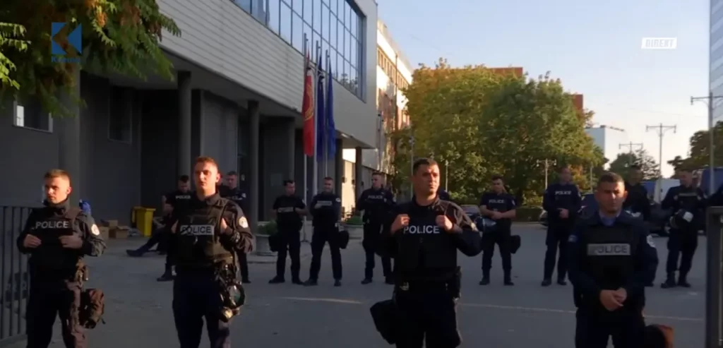 Forca të shtuara policore te Kuvendi i Kosovës