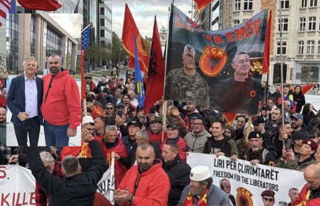  Drejtësi për çlirimtarët  Jo në emrin tim    protestohet edhe në Bruksel