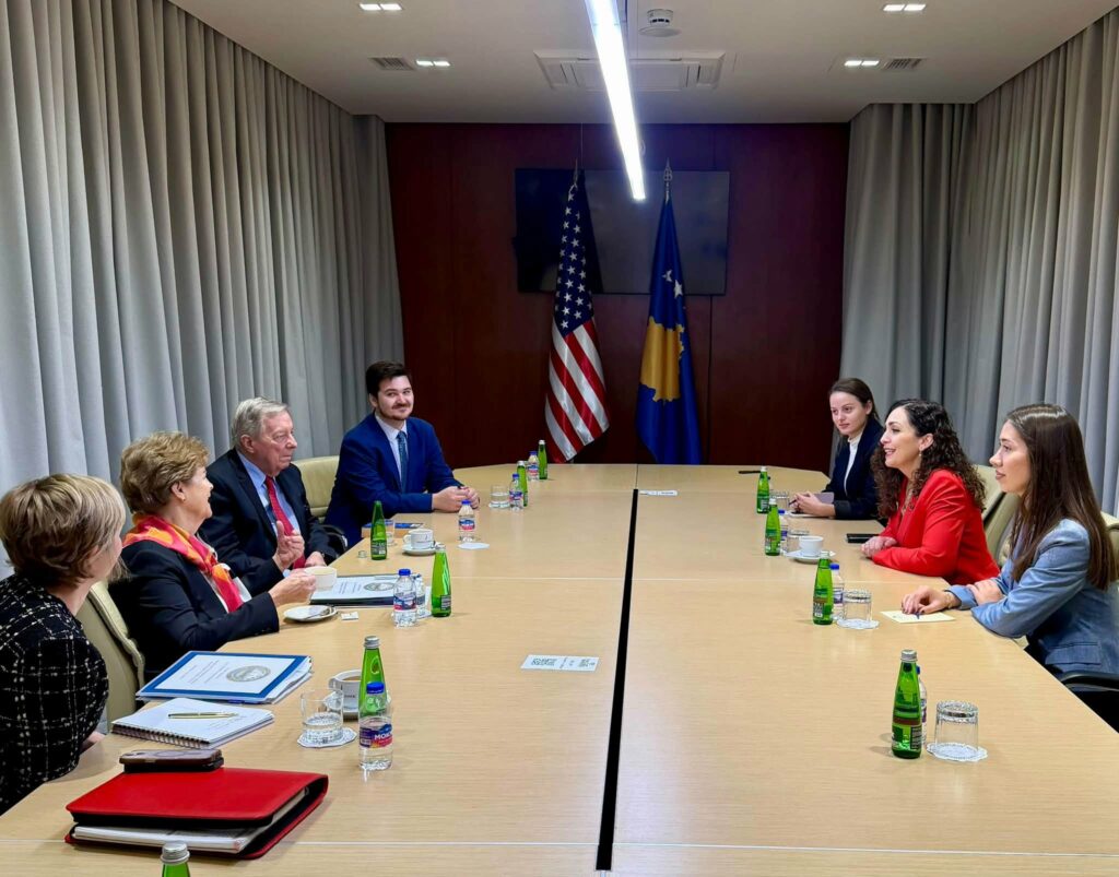 Osmani takon senatorët amerikanë  kërkon mbështetje për anëtarësimin e Kosovës në NATO